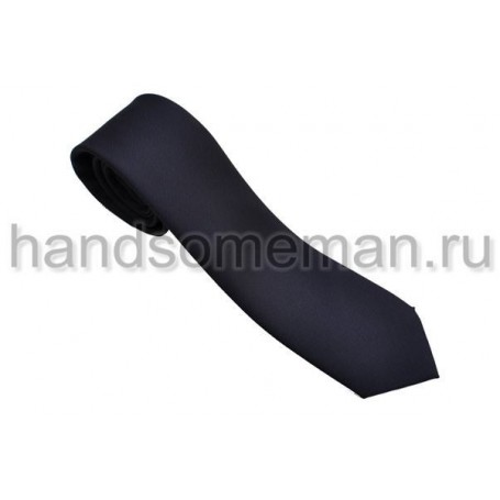 галстук черный, матовый. 562