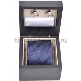 Подарочный набор Baurotti с полосатым галстуком. 625