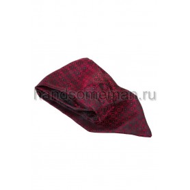 Шейный платок Baurotti бордового цвета. 698
