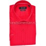 рубашка мужская с коротким рукавом, красная. 1256