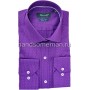 рубашка мужская, глубокий фиолет. 1263
