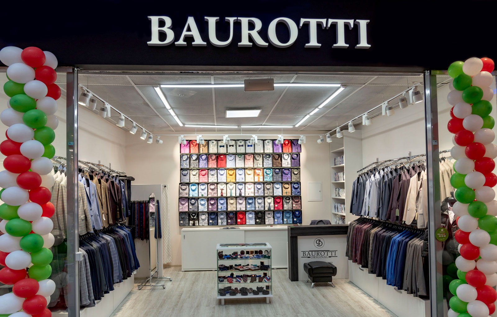 магазин мужской одежды baurotti